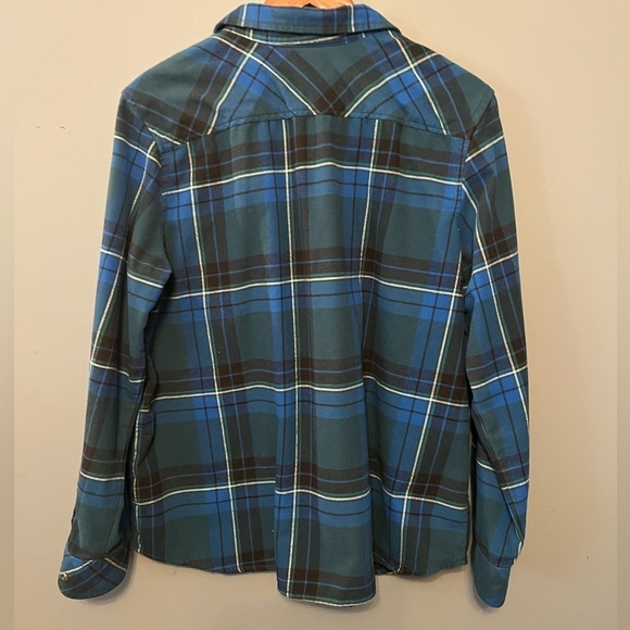 Natural Reflections Plaid Flannel Button Up Shirt Relax XL Western Layered Top - Picture 2 of 13
